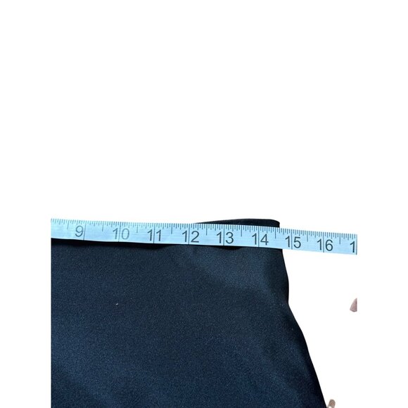 JS Collections Petite Black A-Line Maxi Skirt Size 6 Witchy Goth Halloween READ - Picture 5 of 11